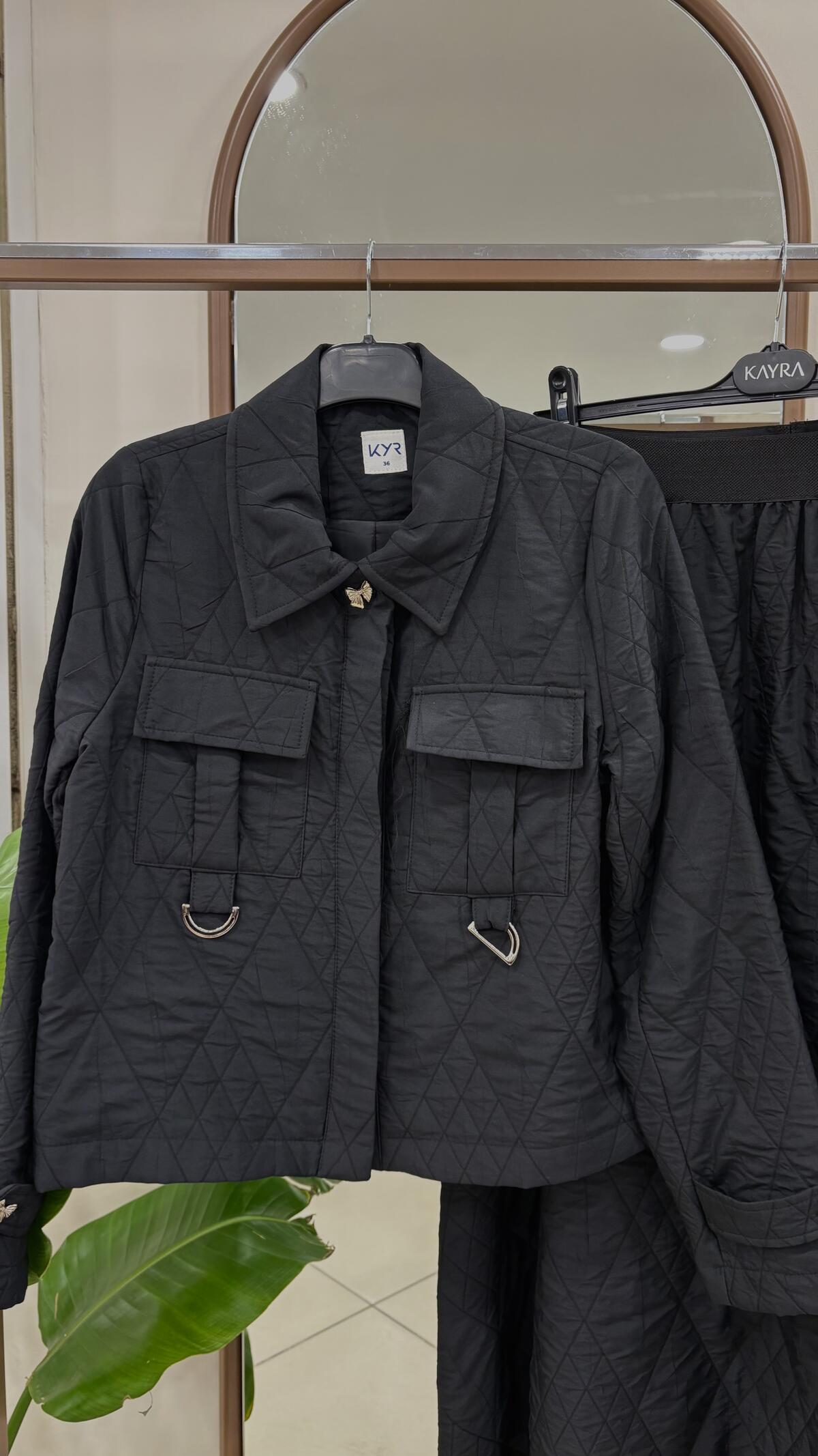 METAL TOKALI ÇİFT CEPLİ ETEKLİ TAKIM