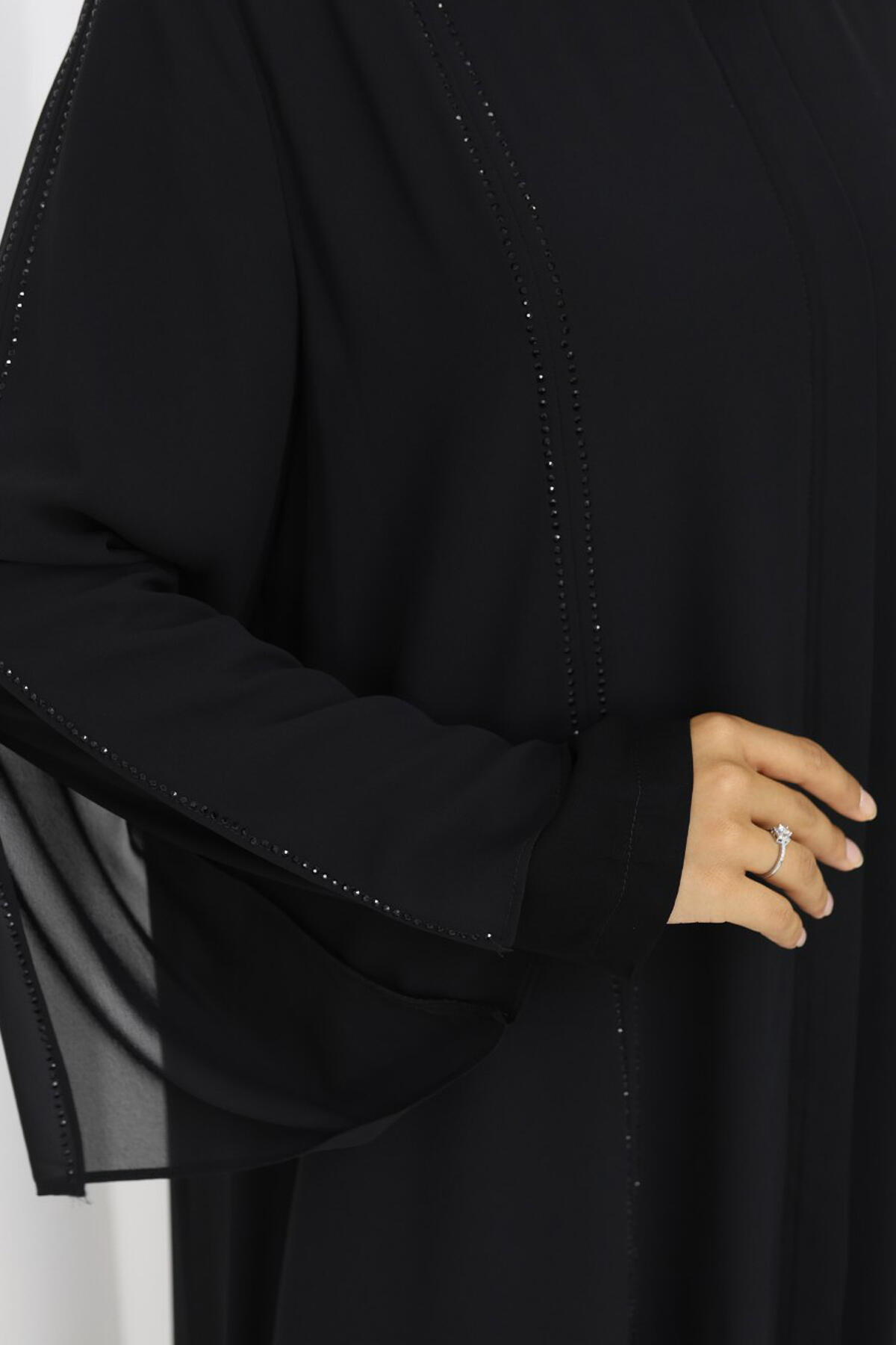 TAŞLI ŞİFON FERACE