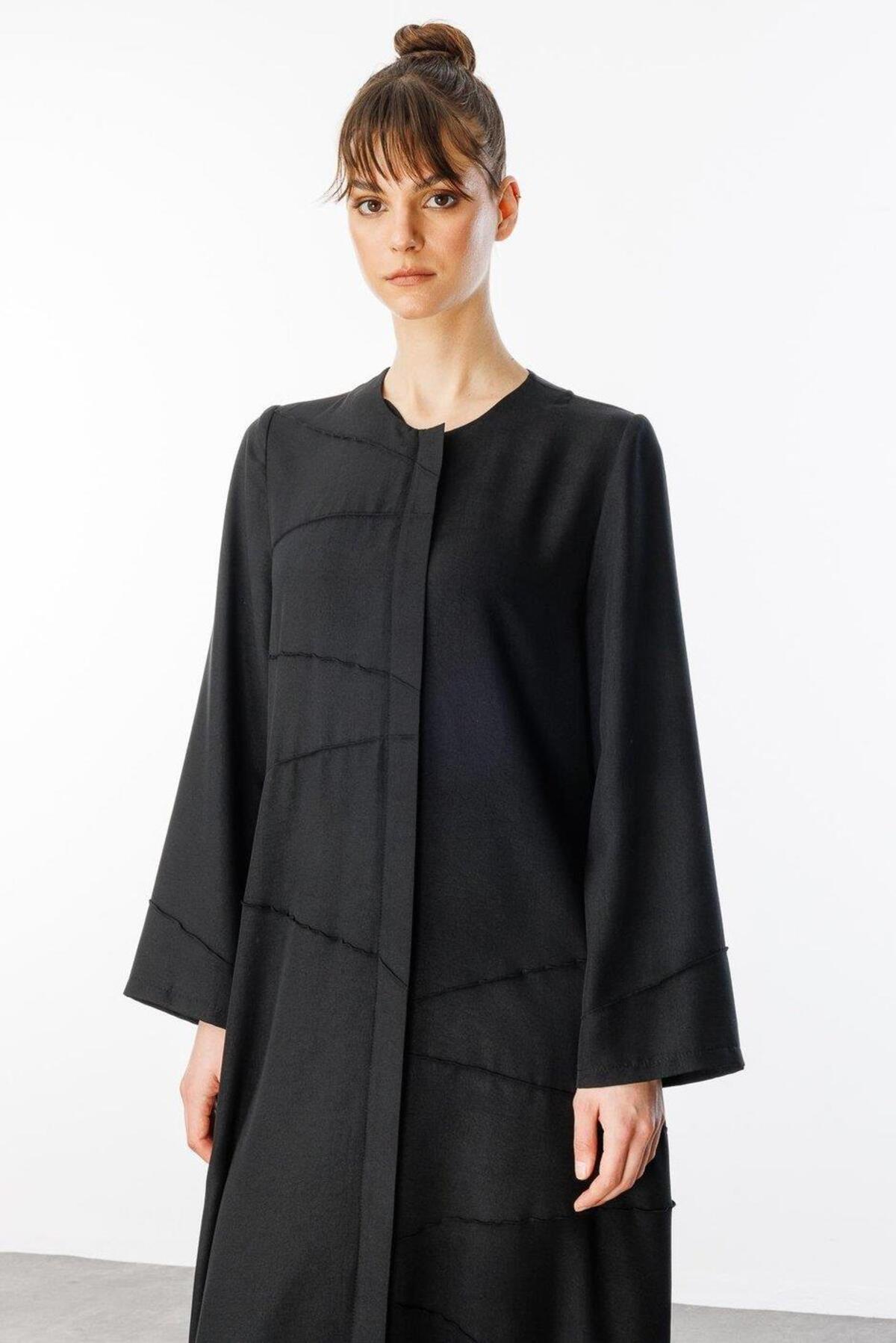 BİSİKLET YAKA DİKİŞ DETAYLI KAP BİSİKLET YAKA DİKİŞ DETAYLI KAP