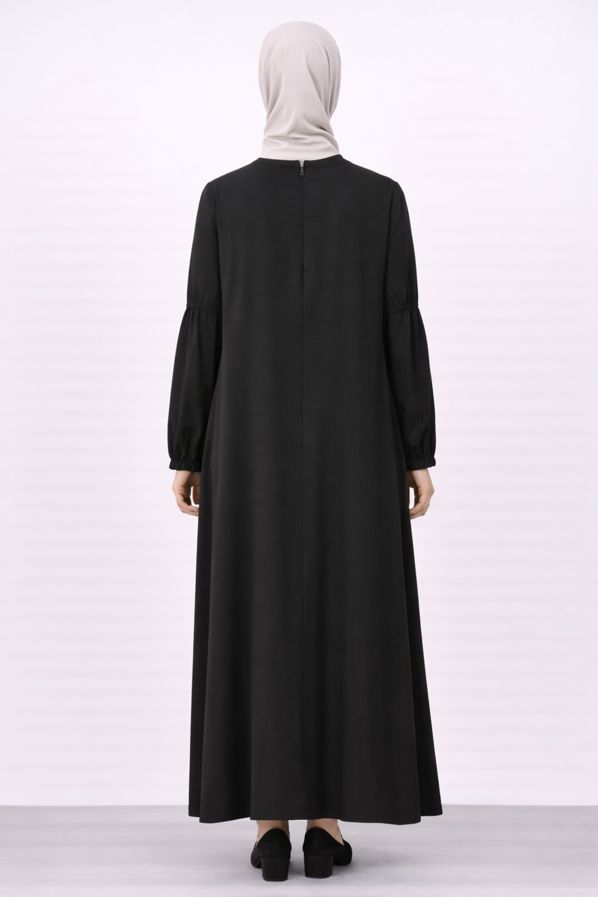 *CEP DETAYLI BÜZGÜLÜ ELBİSE