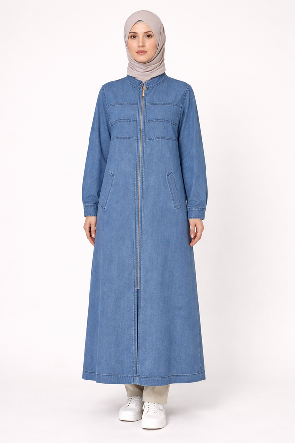 ÖN KESİKLİ TENCEL KAP