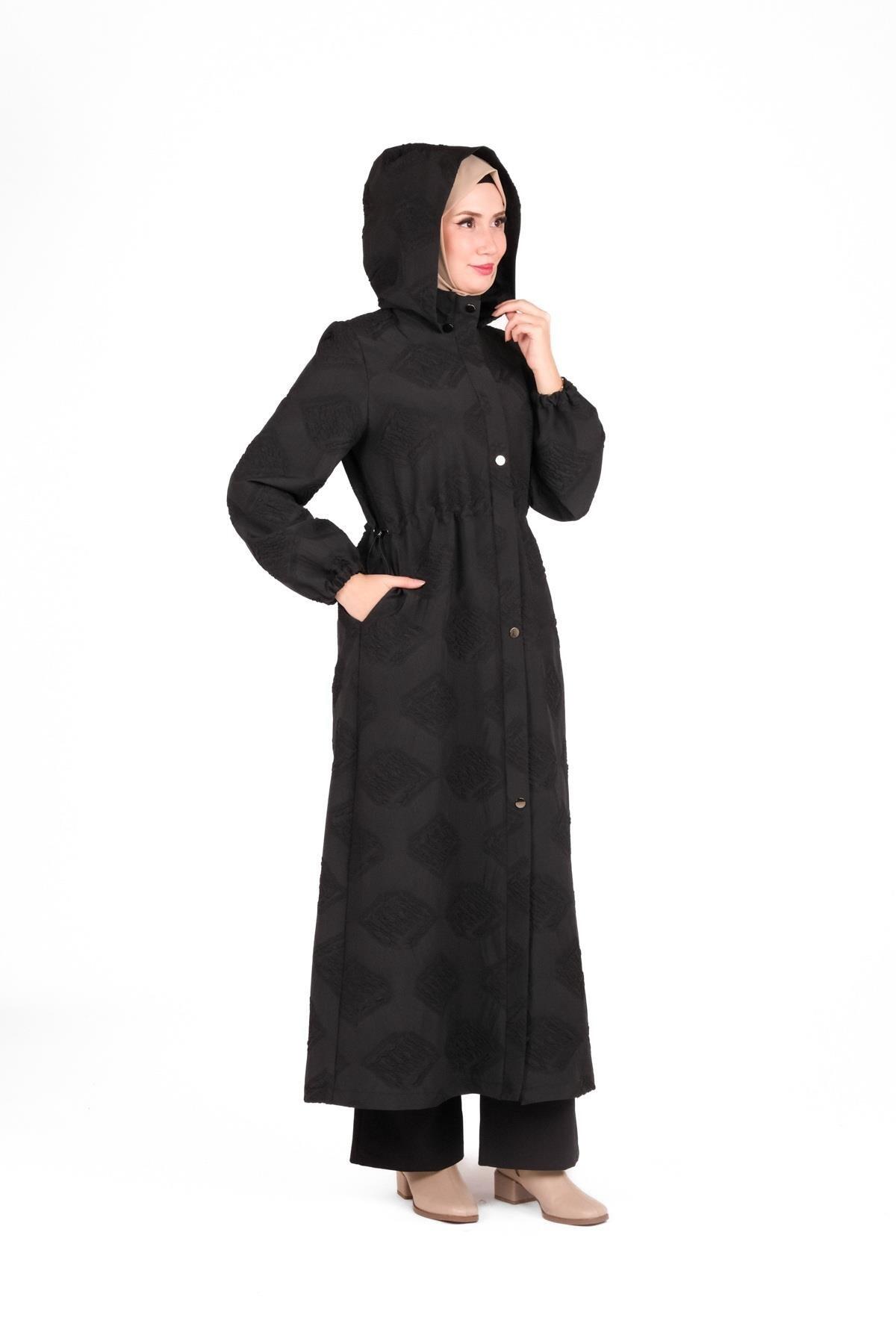 JAKAR DESEN KAPŞONLU KAP