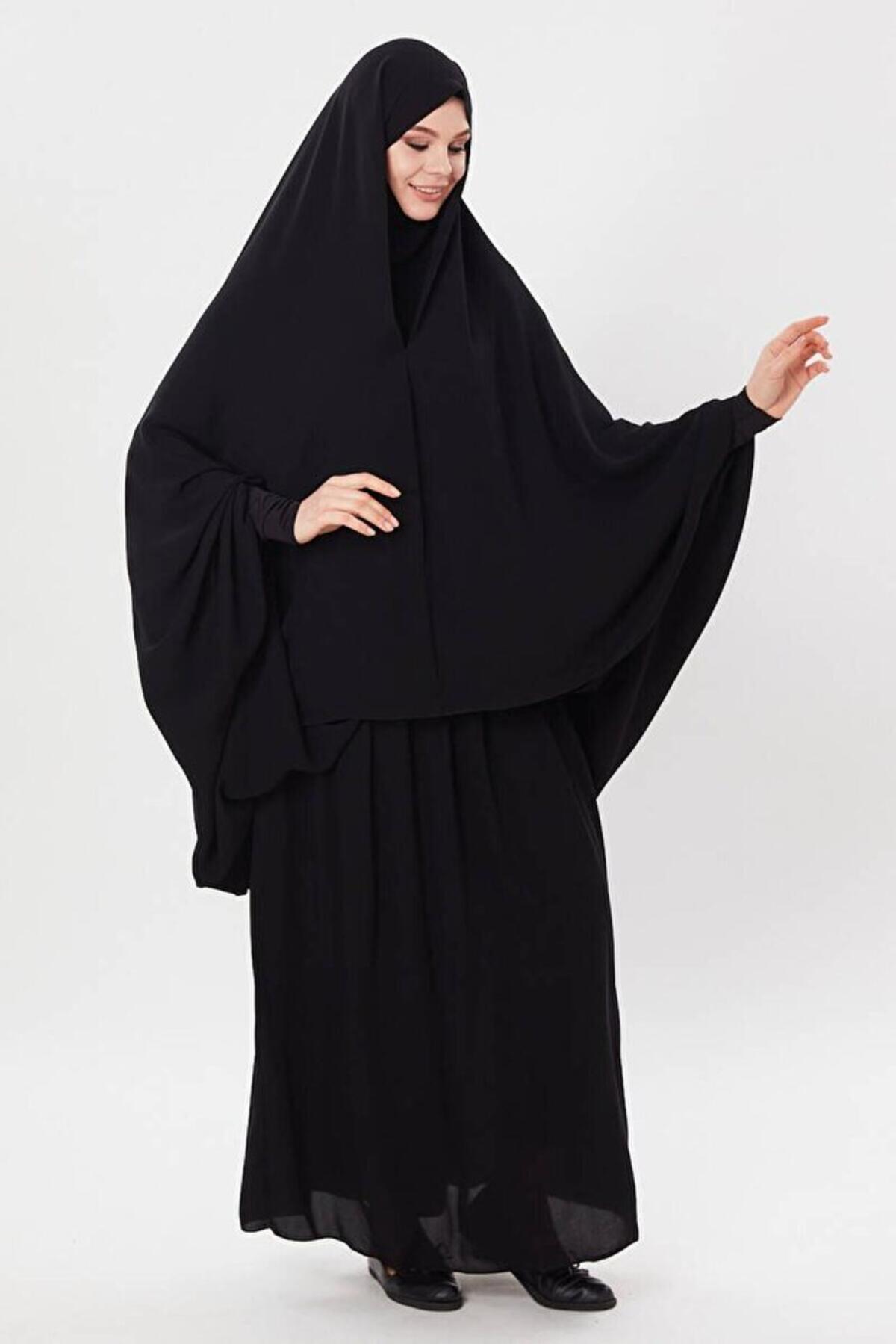 ÇARŞAF GİZLİ PEÇELİ SOFT KREP TEK PARÇA