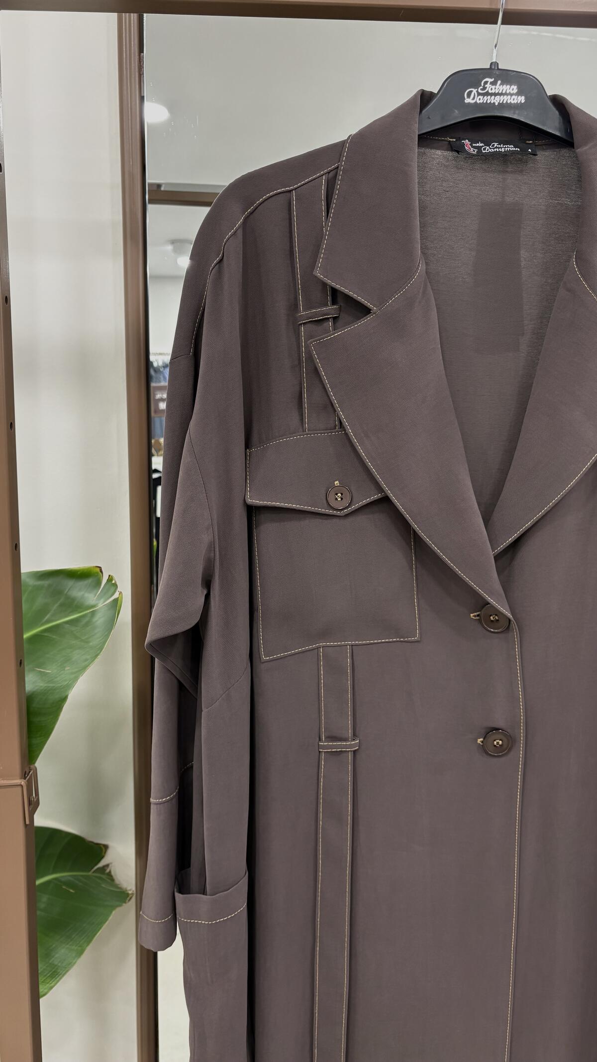 YARIM PATLI CEP DETAYLI ETEKLİ TAKIM