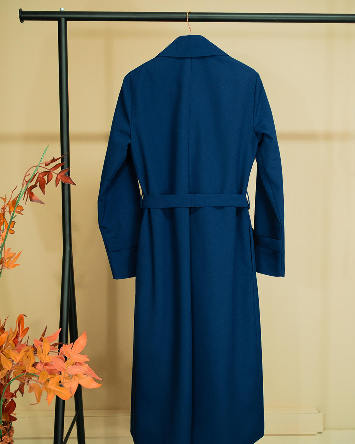 RÜZGARLIKLI TEK DÜĞME TRENÇKOT