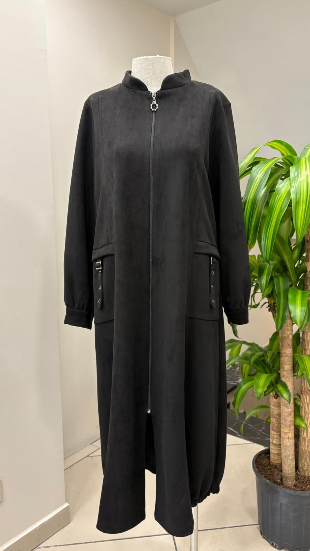 MANŞET KOL AKSESUARLI SÜET KAP