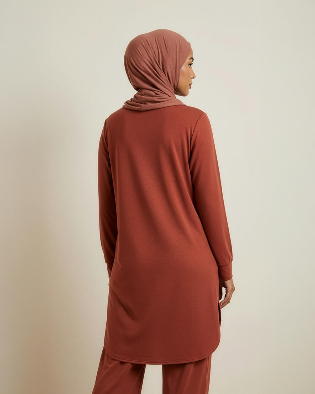 DÜZ RENK KRİSTAL TUNİK