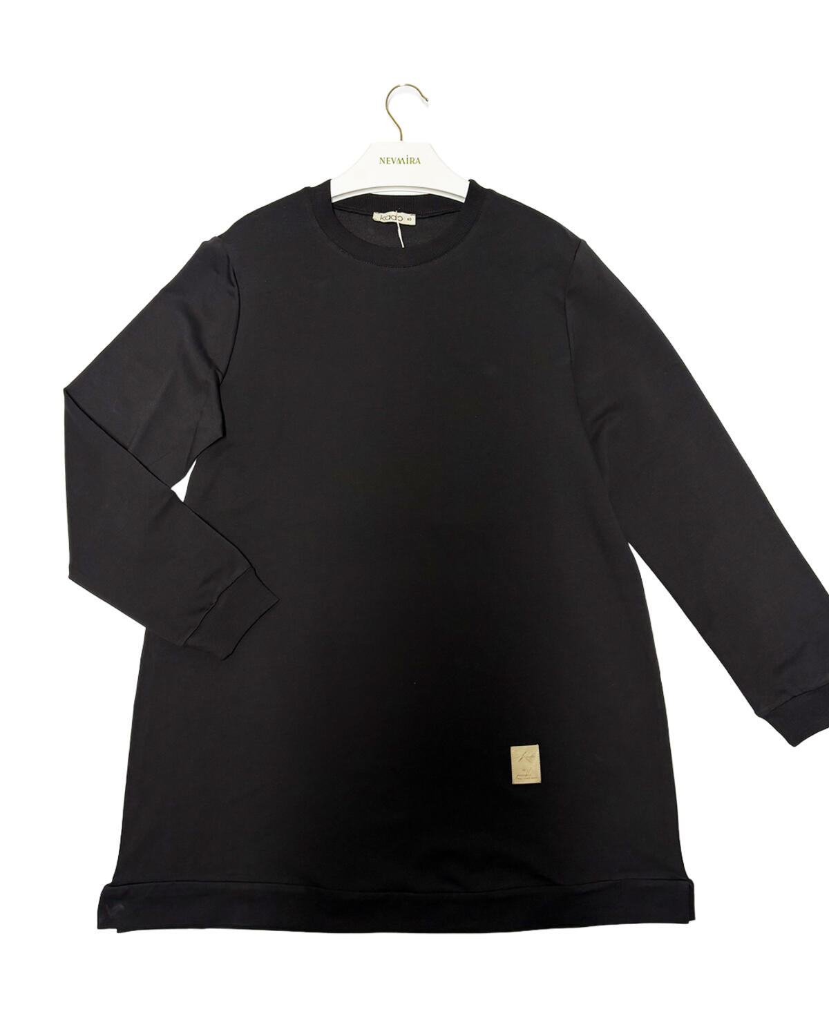 TEK RENK BASIC TUNİK 85 CM TEK RENK BASIC TUNİK 85 CM