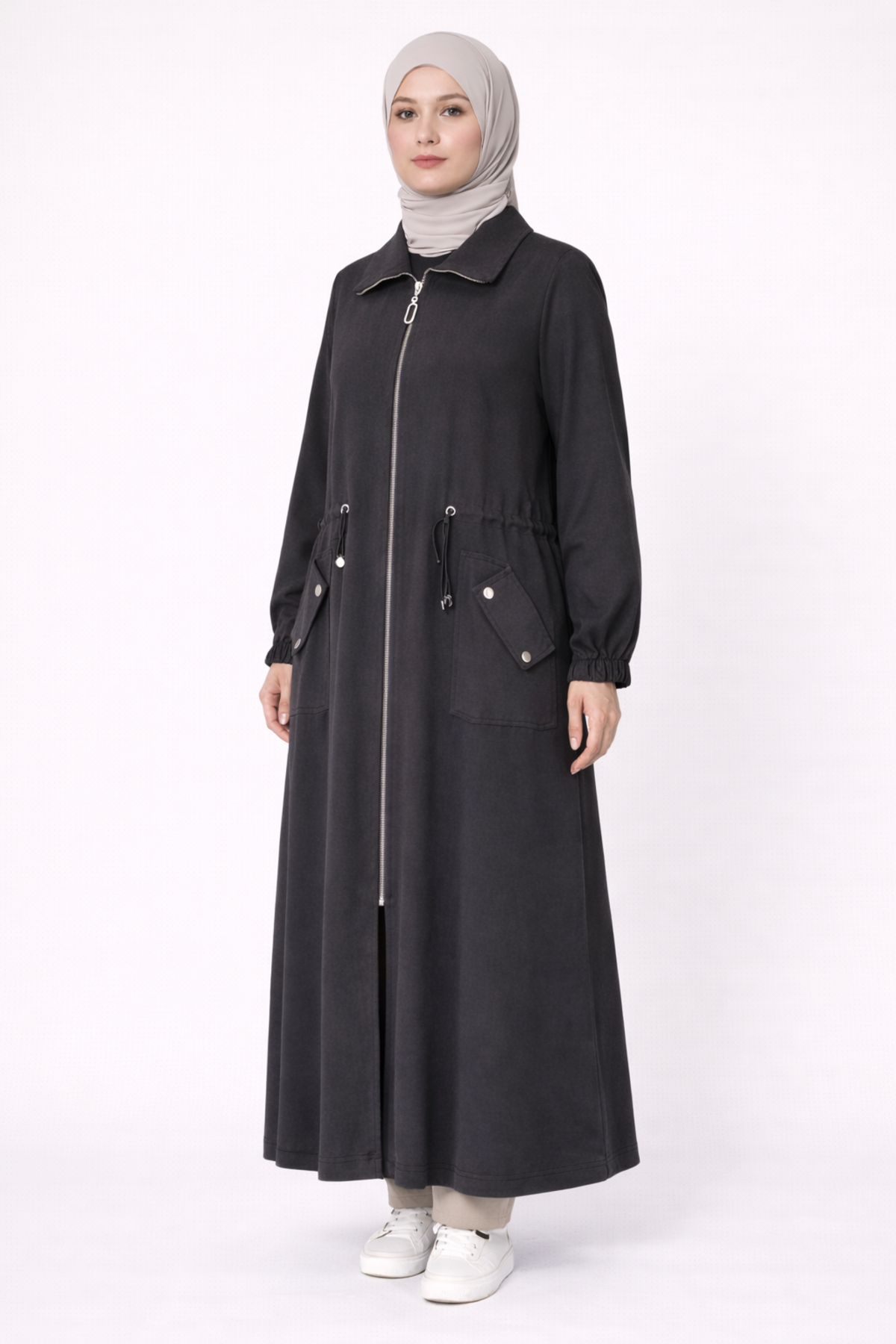 BEL BÜZGÜLÜ CEP DETAYLI KAP