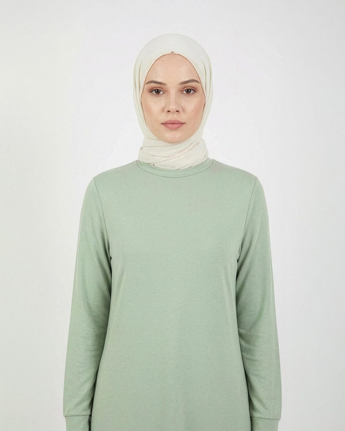 DÜZ RENK KRİSTAL TUNİK