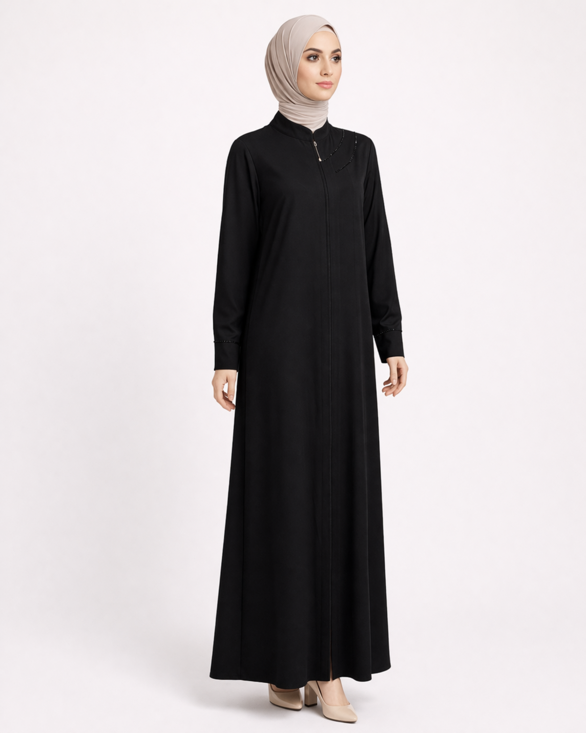 YAKA BONCUKLU TAŞLI FERACE