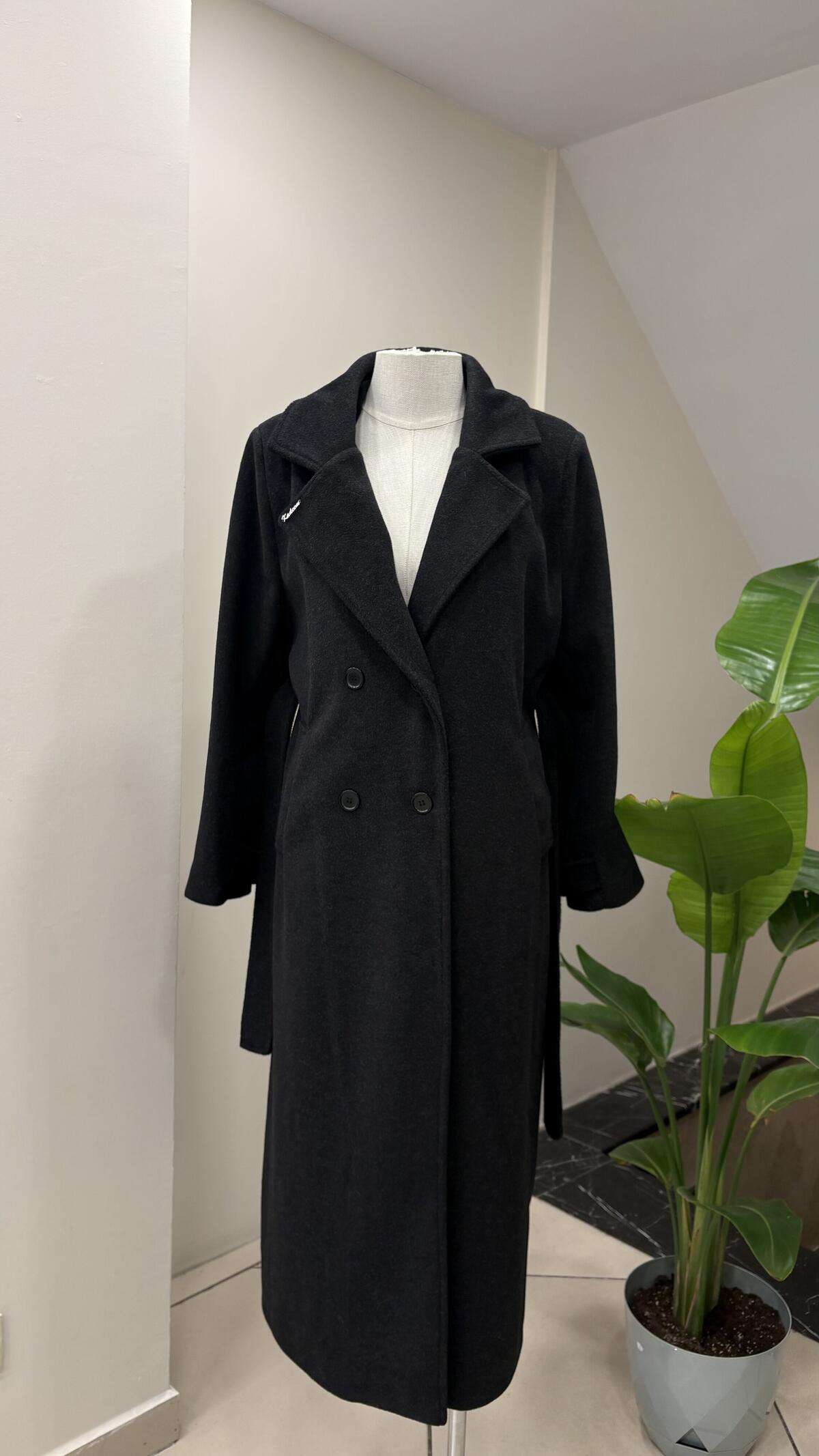 KRUVAZE YAKA DÜZ KABAN