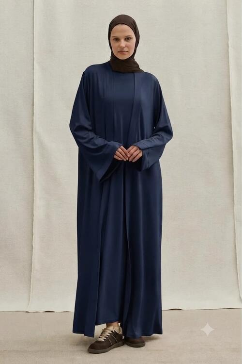 İKİLİ BAMBU GÜNLÜK ABAYA