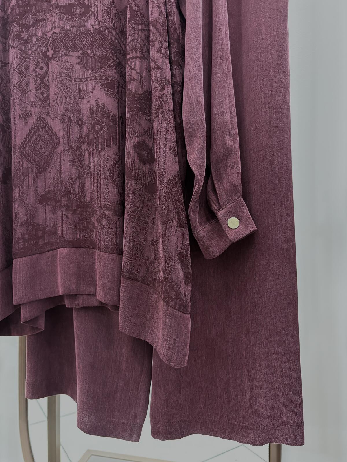 DESENLİ KUPRA PANTOLONLU TAKIM