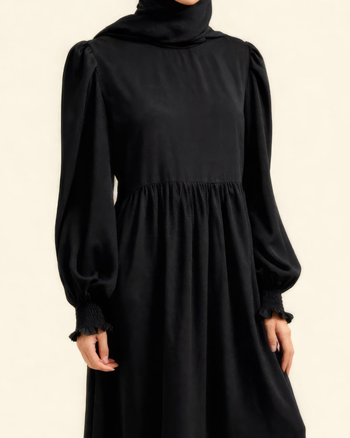 BALON KOL SIRMA ELBİSE