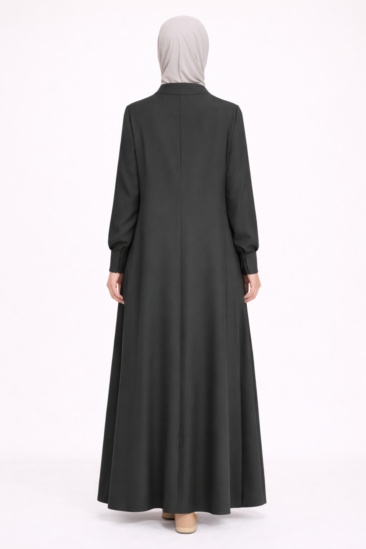 KOL DETAYLI BİYE TAŞLI FERACE