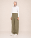 LASTİKLİ TENCEL PANTOLON