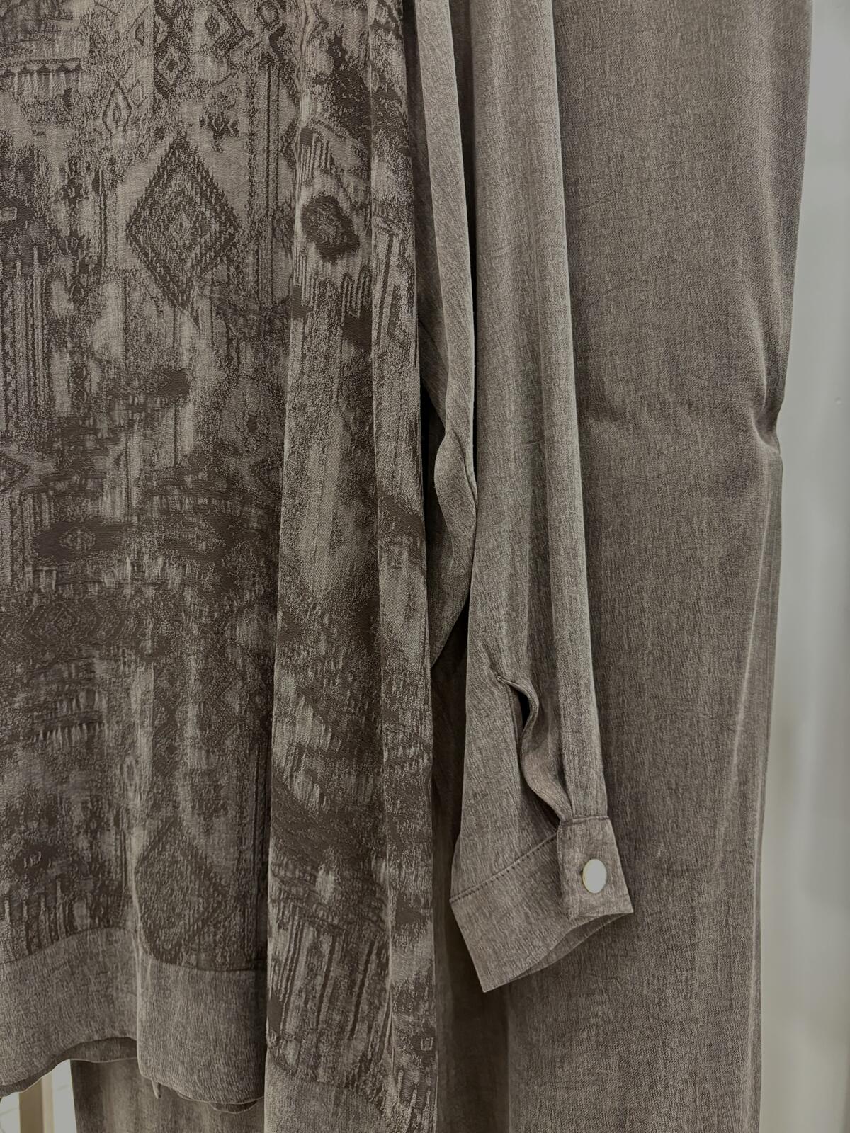 DESENLİ KUPRA PANTOLONLU TAKIM