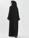 KOL MANŞETLİ MEDİNE İPEĞİ ABAYA