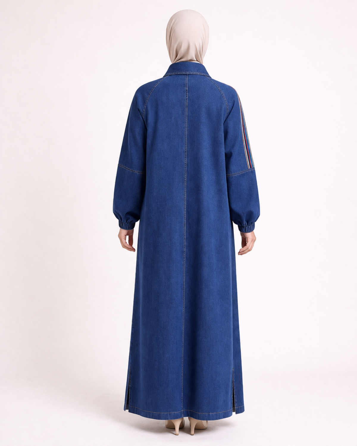 OMUZ ŞERİTLİ TENCEL KAP