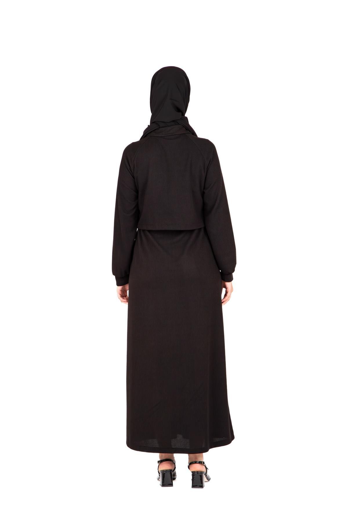 BOLEROLU ÖRME ELBİSE