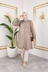 FİLE DETAYLI CEPLİ TUNİK