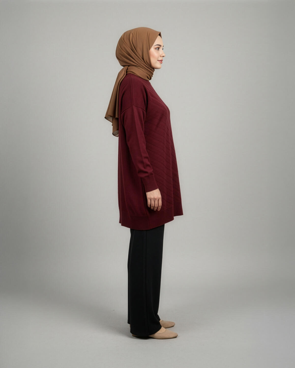 VEREV DESEN UZUN KAZAK