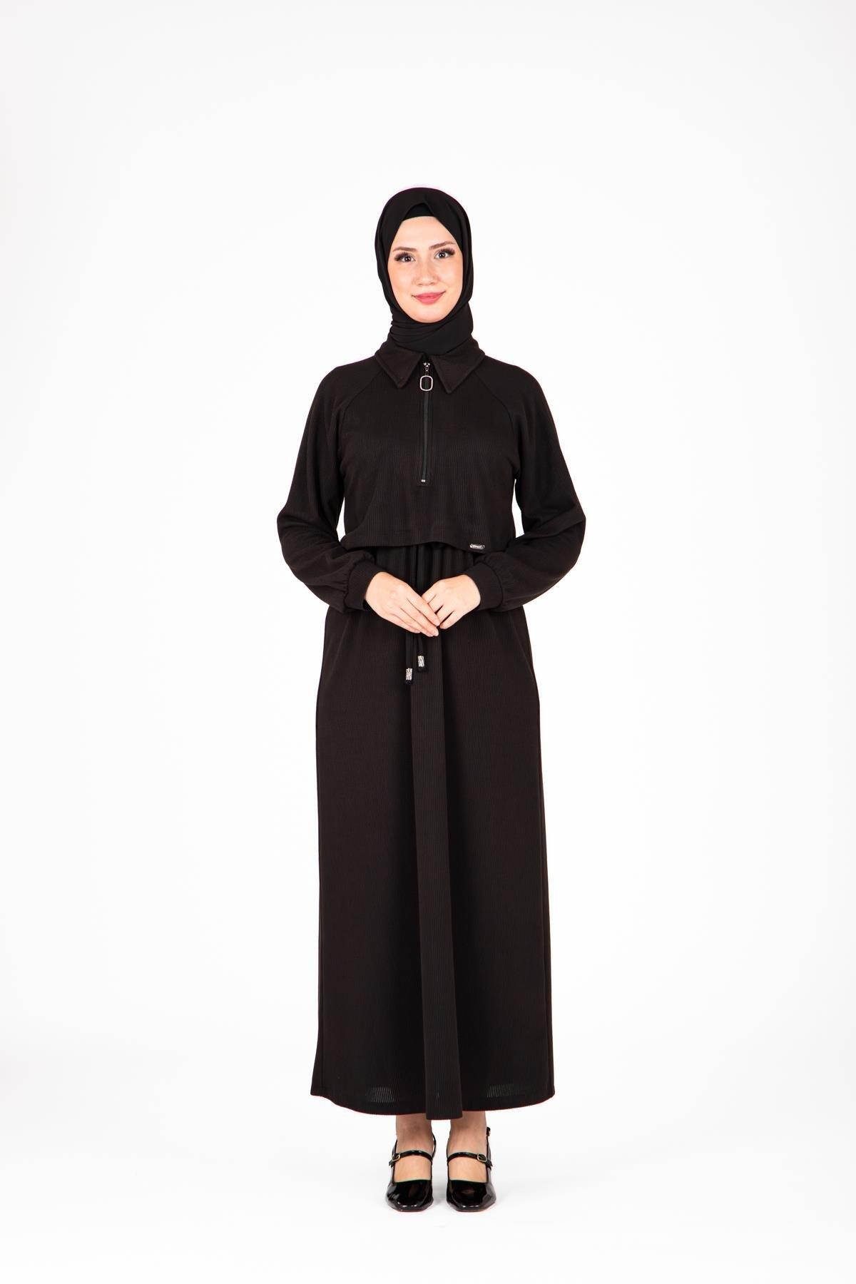 BOLEROLU ÖRME ELBİSE