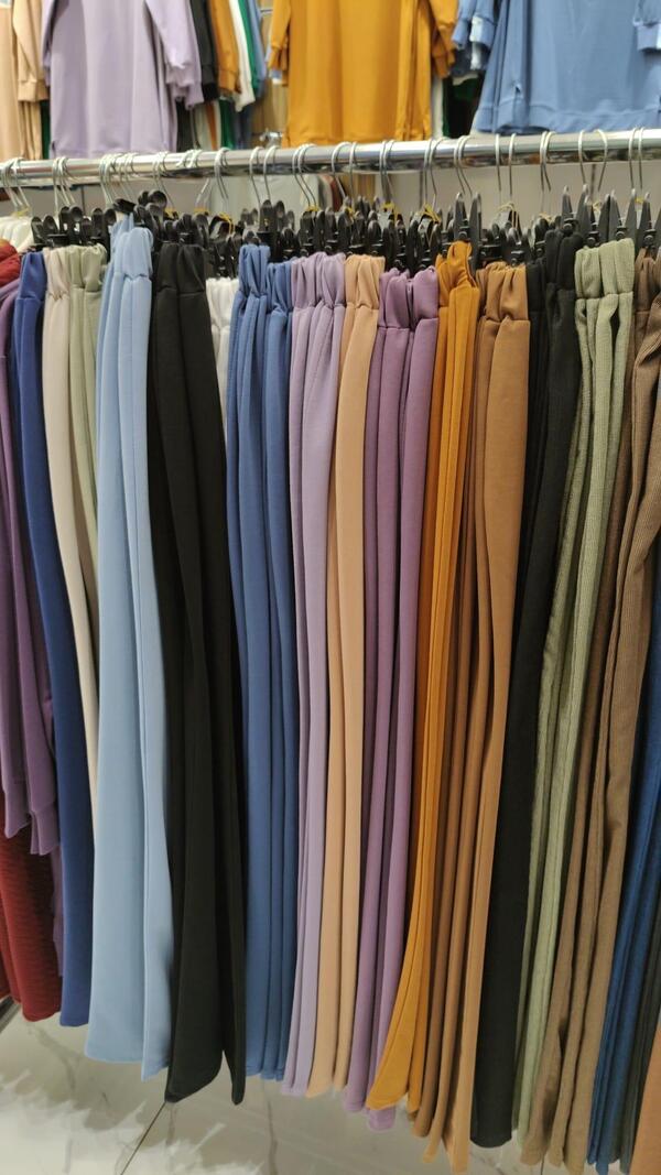 İKİ İPLİK LASTİKLİ PANTOLON