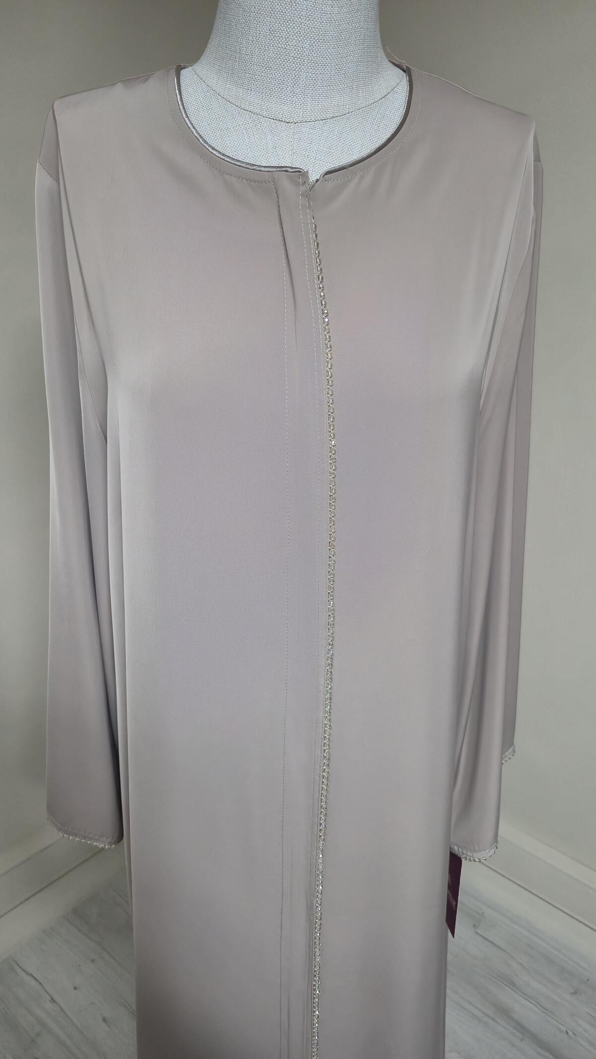 TAŞ DETAYLI DUBAİ FERACE