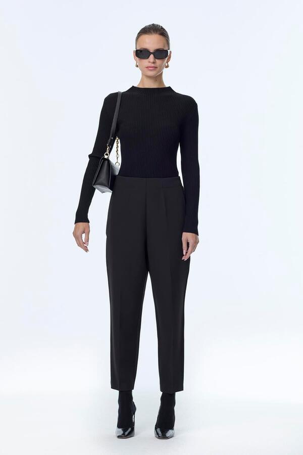 BELİ LASTİKLİ SİGARET PANTOLON