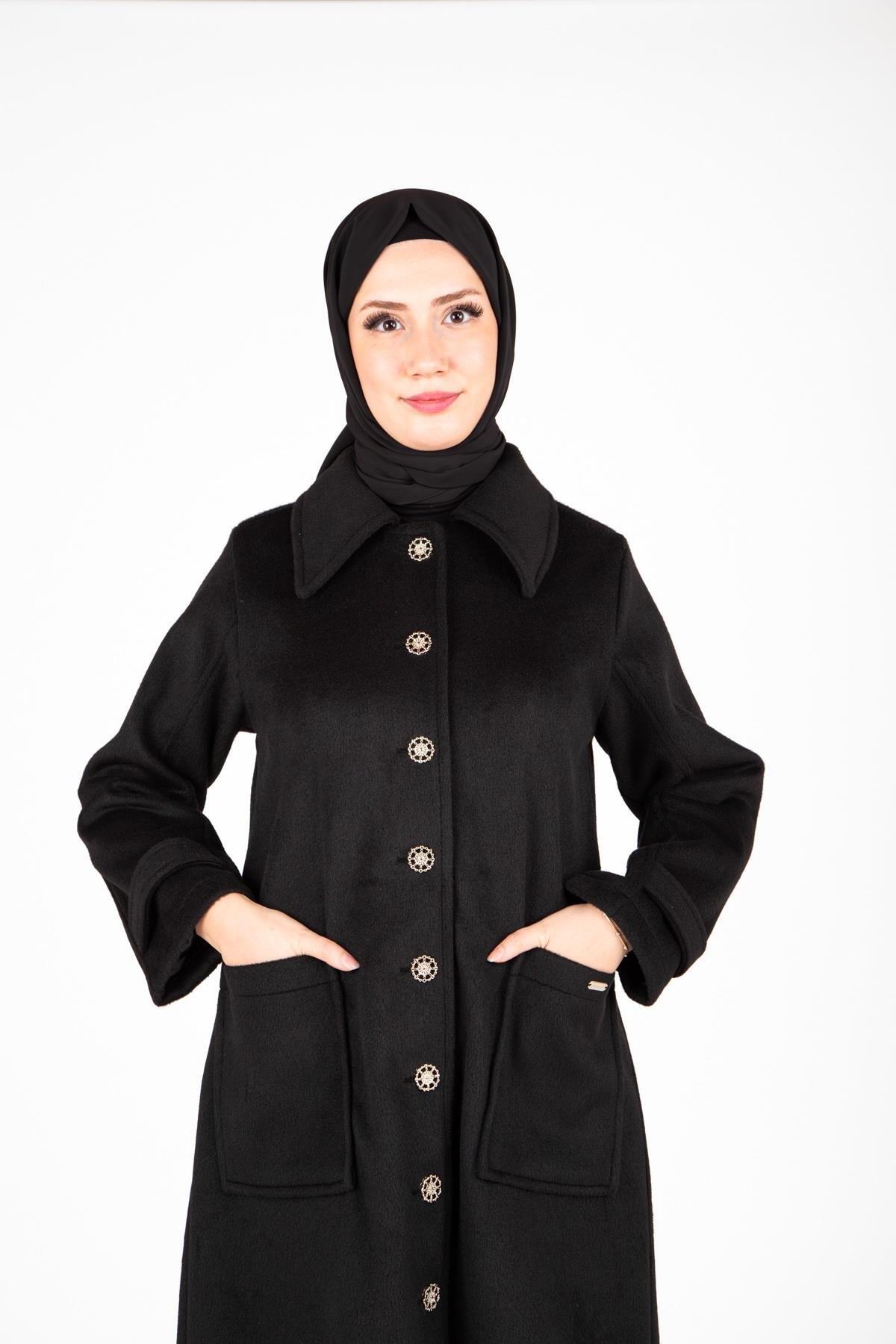 TORBA CEP DÜĞMELİ KAŞE KABAN