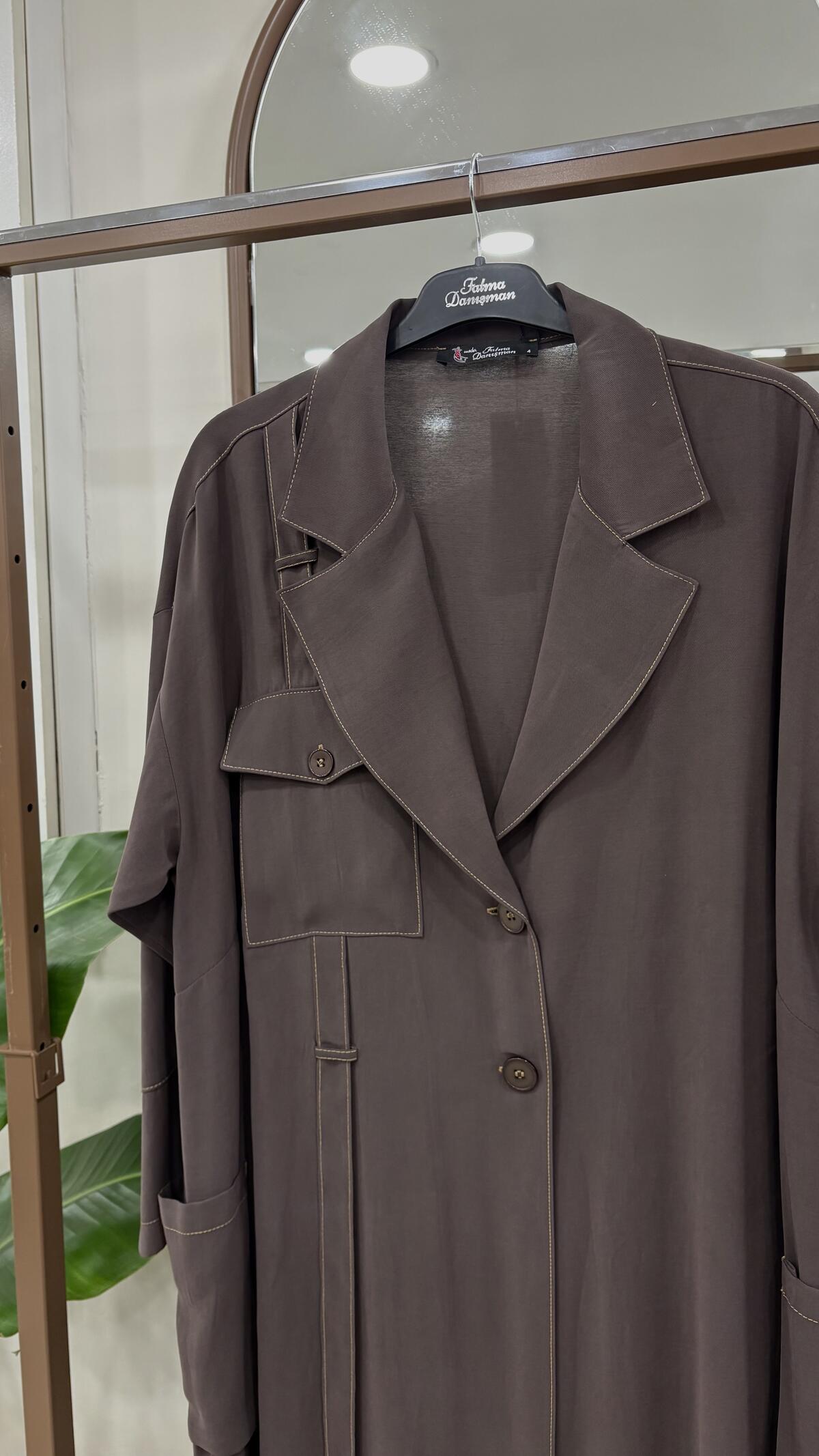 YARIM PATLI CEP DETAYLI ETEKLİ TAKIM