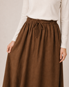 LASTİKLİ TENCEL ETEK