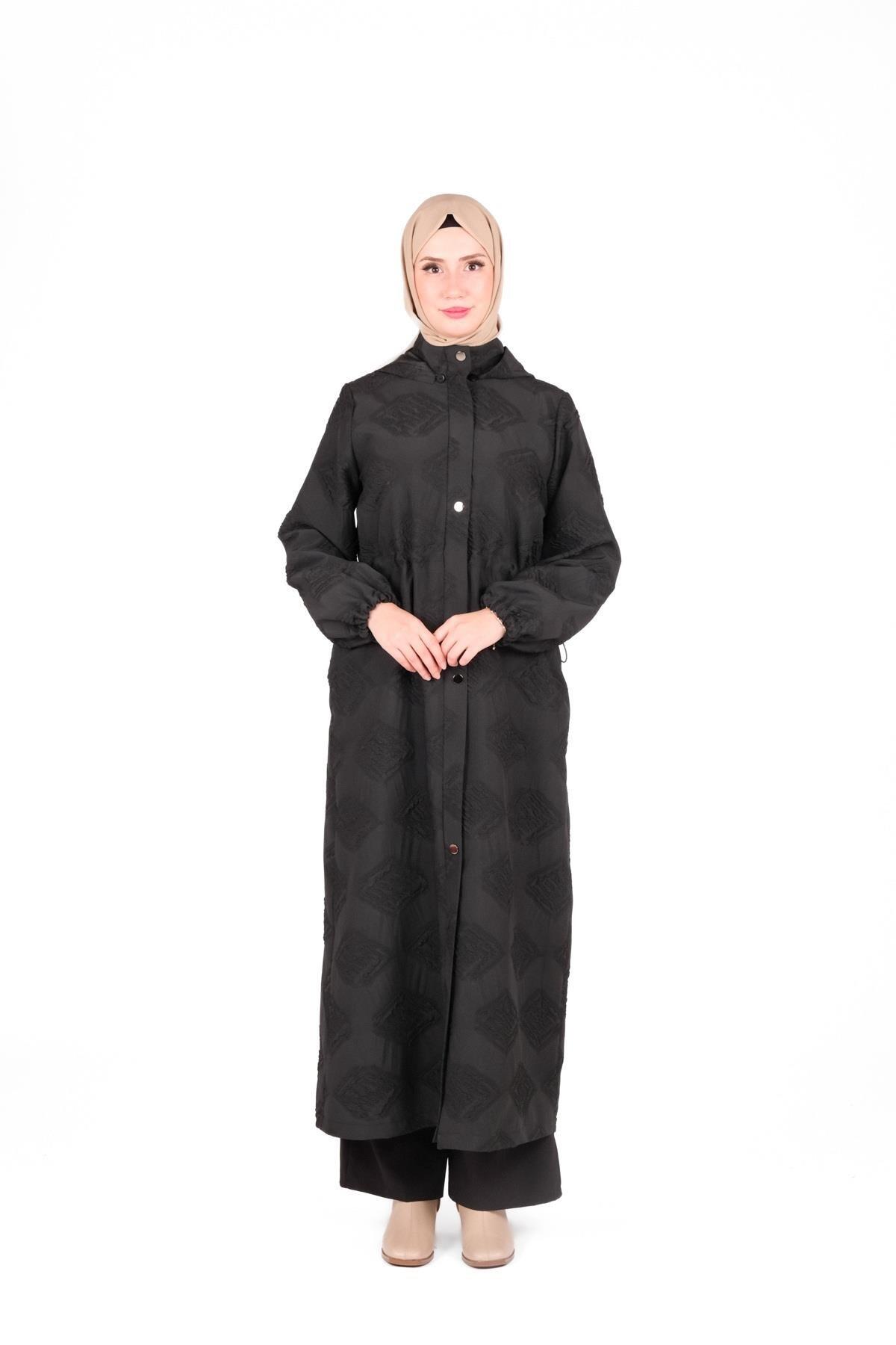 JAKAR DESEN KAPŞONLU KAP