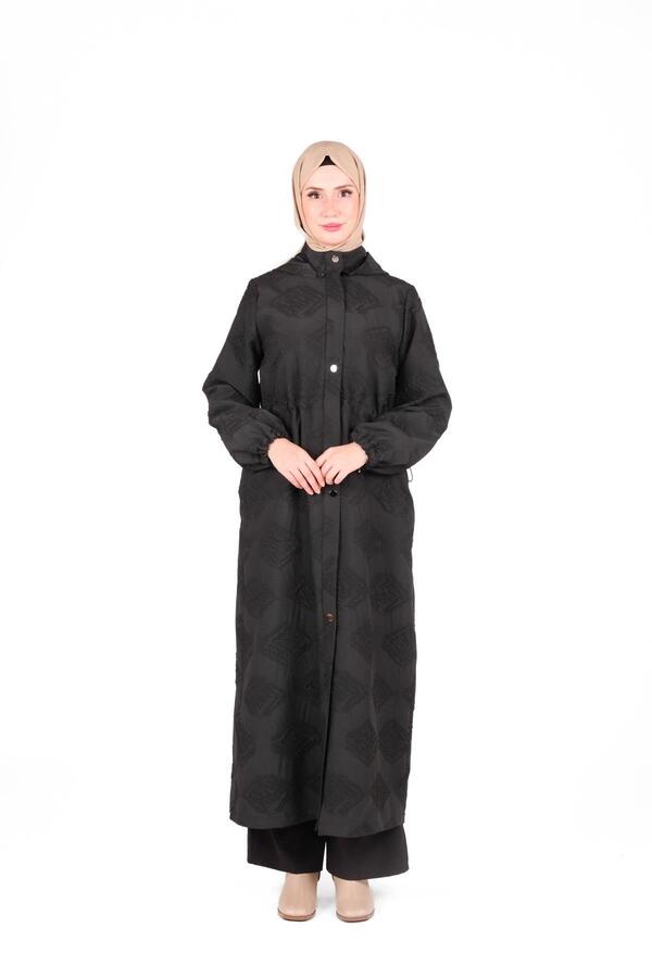 JAKAR DESEN KAPŞONLU KAP