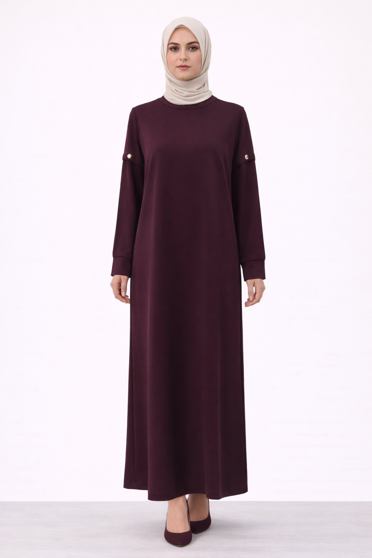 KOL RİVETLİ OYSHO ELBİSE