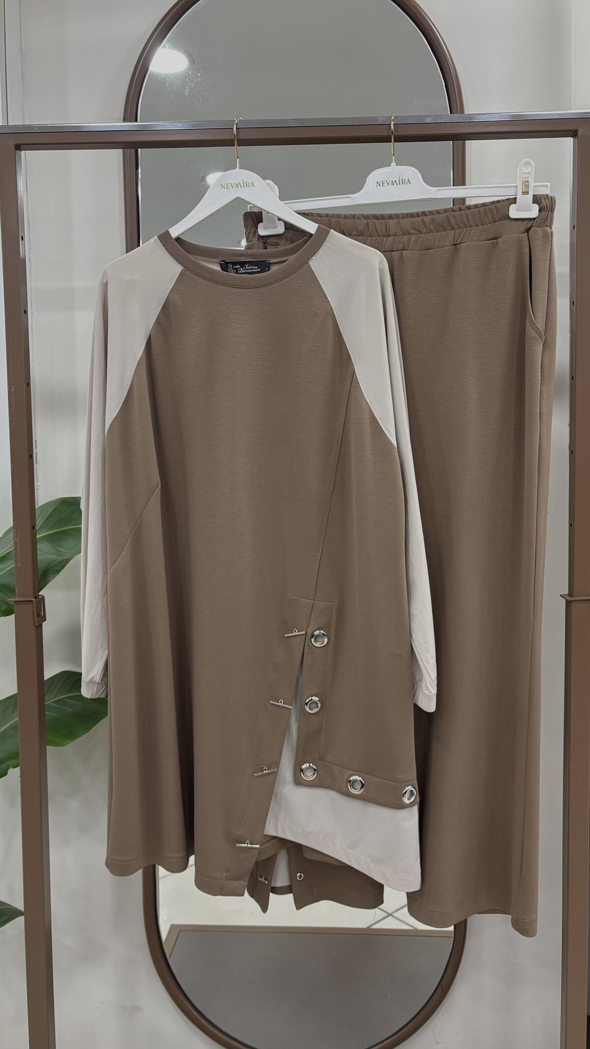 ETEK ALTI KUŞGÖZÜ DETAYLI TAKIM