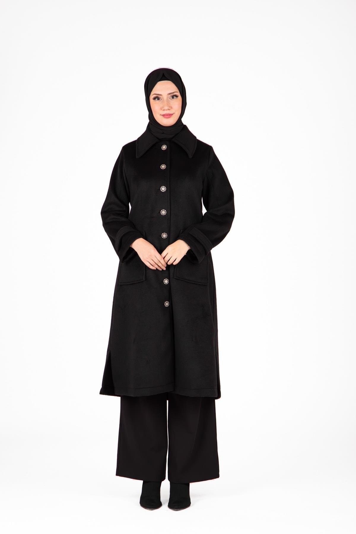 TORBA CEP DÜĞMELİ KAŞE KABAN