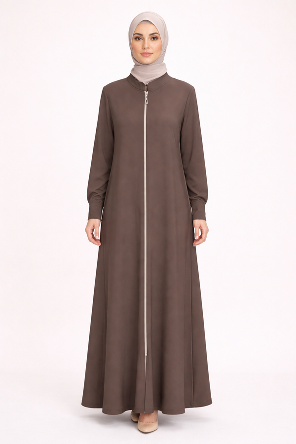 KOL DETAYLI BİYE TAŞLI FERACE