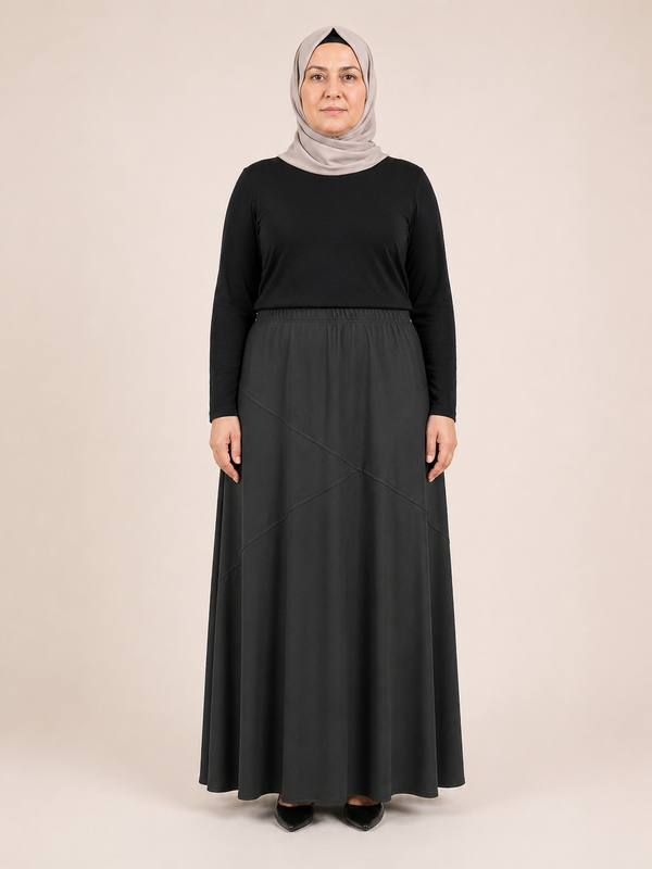 ÖN BİYELİ RANA KREP ETEK