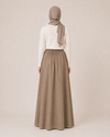 LASTİKLİ TENCEL ETEK