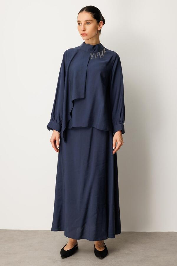 ZİNCİR DETAYLI ETEKLİ TAKIM