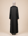 KEMERLİ SİM İŞLEME DETAYLI ELBİSE