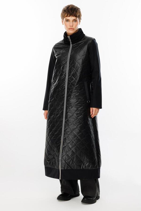 KUMAŞ DETAYLI RİOY KAPİTONE MONT