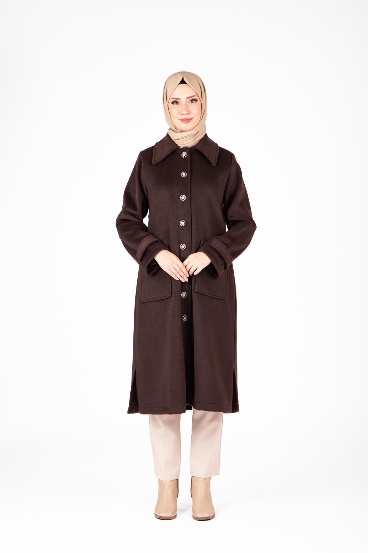 TORBA CEP DÜĞMELİ KAŞE KABAN