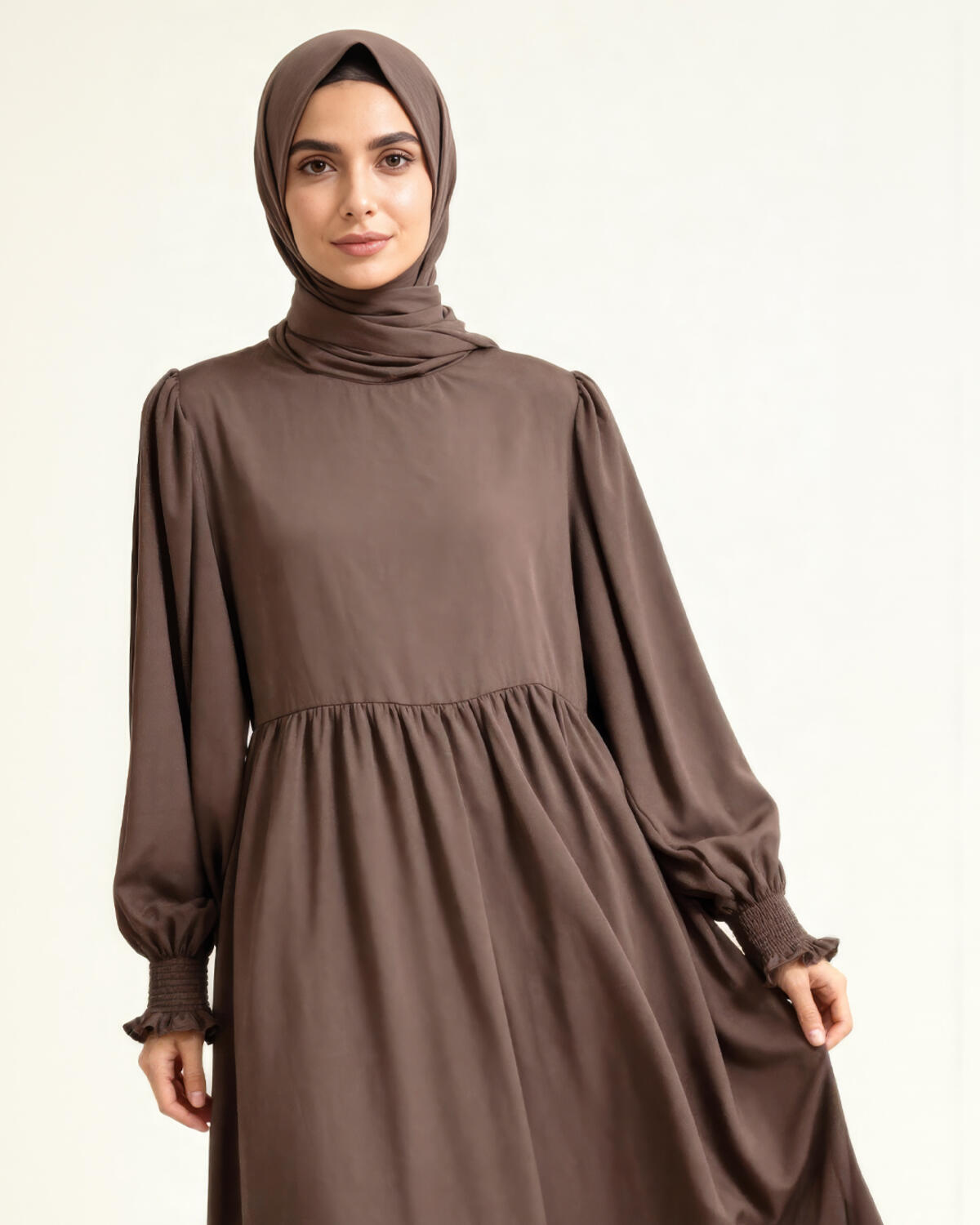 BALON KOL SIRMA ELBİSE