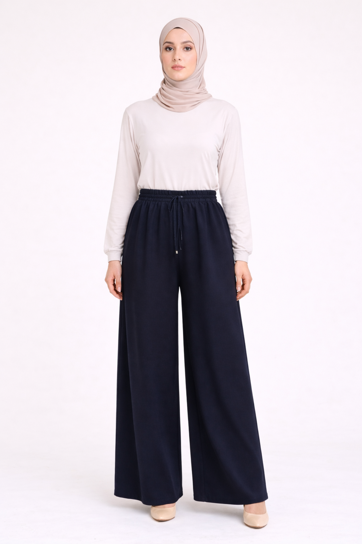 LASTİKLİ PANTOLON ETEK