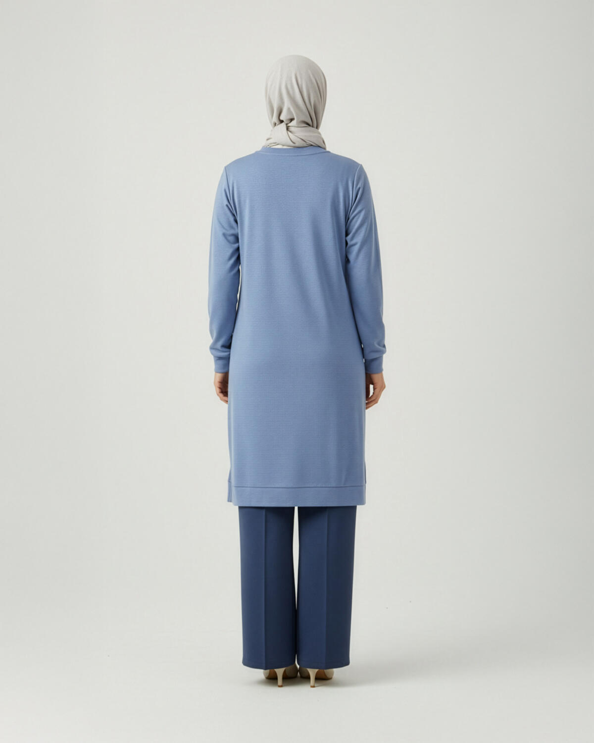 DÜZ RENK KRİSTAL TUNİK