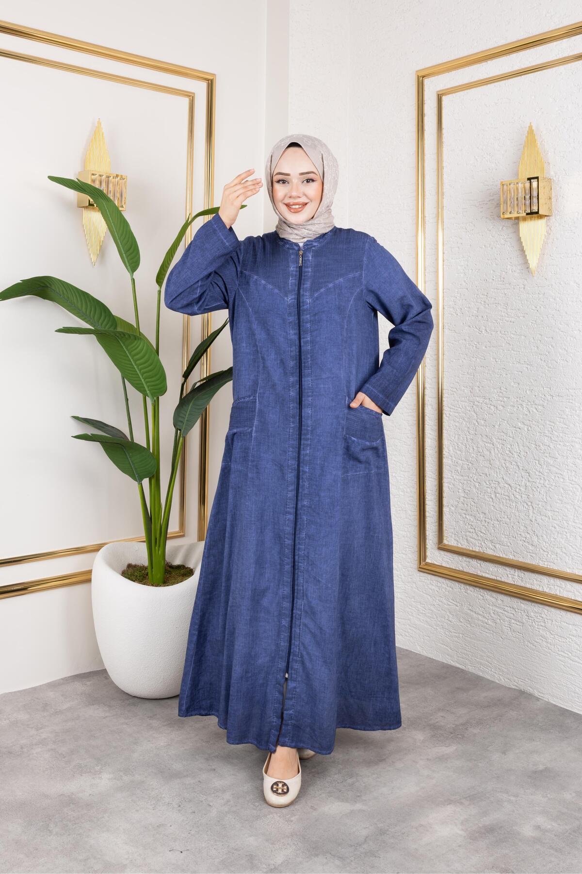 FİLE DETAYLI CEPLİ FERACE